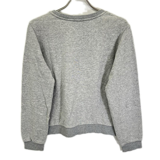 A.P.C. アーペーセー グレー フロントロゴ クルーネック トレーナー トップス