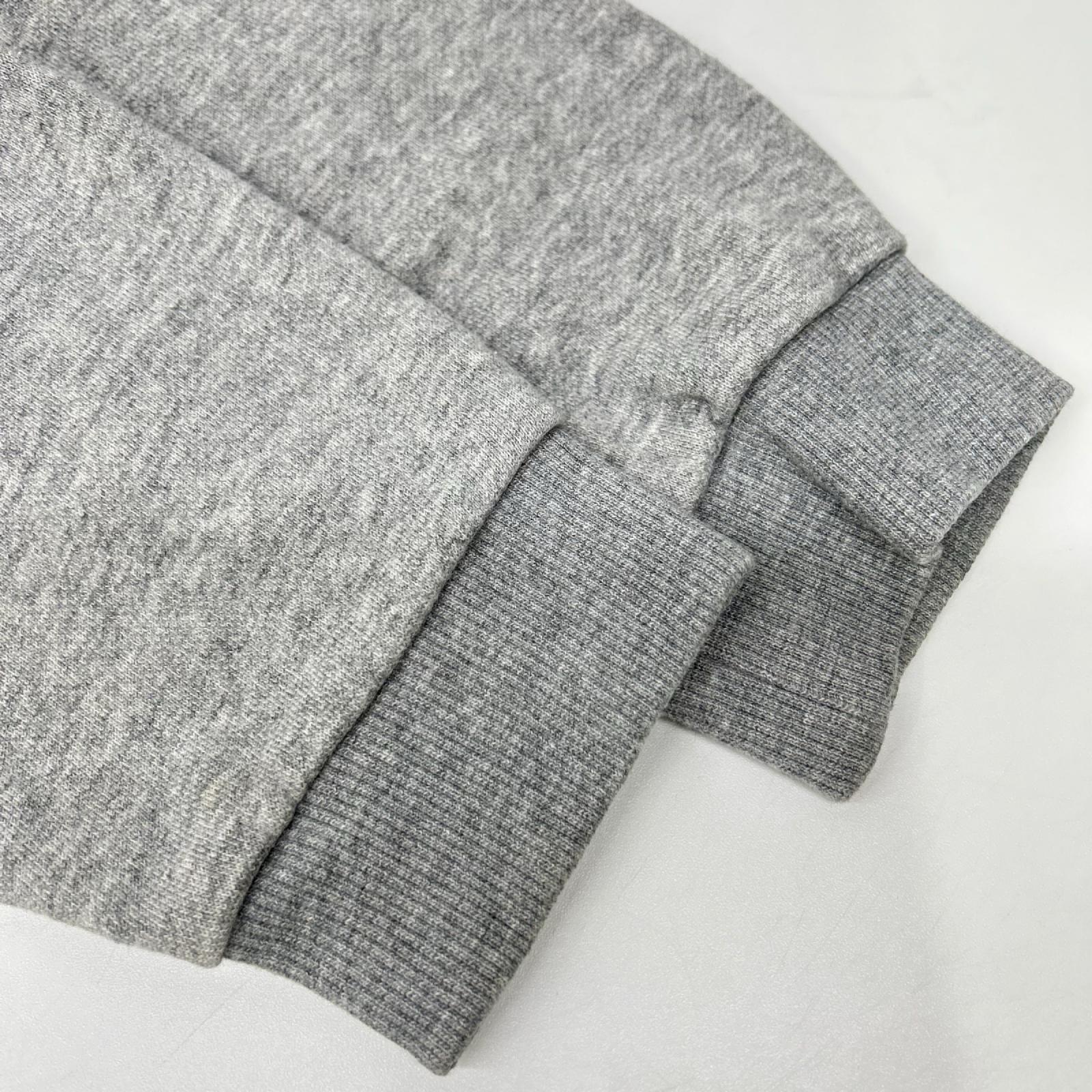 A.P.C. アーペーセー グレー フロントロゴ クルーネック トレーナー トップス