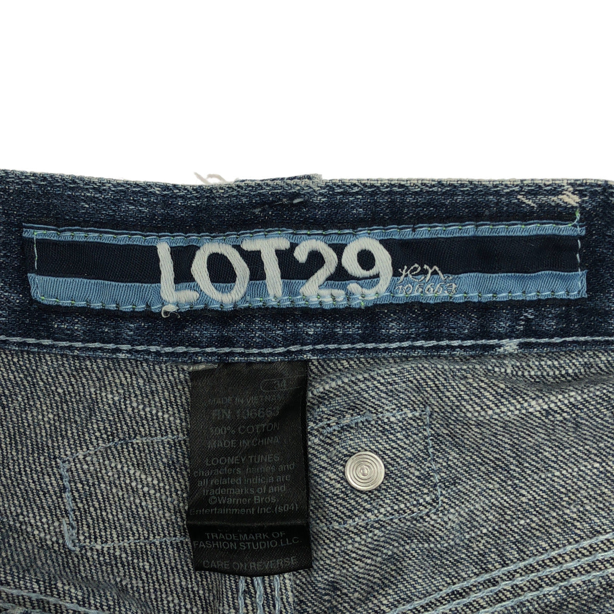 その他ブランド 【LOT29】×LOONEY TUNES ワッペン デニムパンツ ボトムス