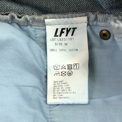LFYT エルエフワイティー LS231101 インディゴ ALL OVER EMBLEM デニムパンツ ボトムス