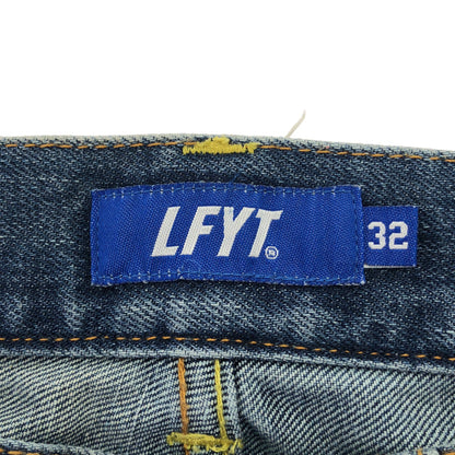 LFYT エルエフワイティー LS231101 インディゴ ALL OVER EMBLEM デニムパンツ ボトムス