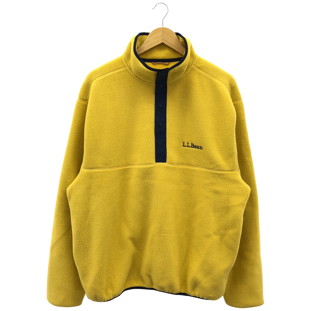 L.L.Bean エルエルビーン 522444 イエロー クラシック フリース プルオーバー トップス
