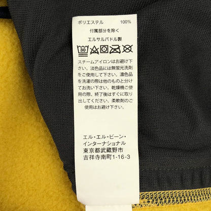 L.L.Bean エルエルビーン 522444 イエロー クラシック フリース プルオーバー トップス