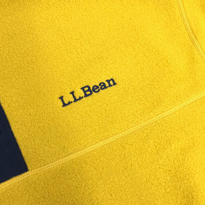 L.L.Bean エルエルビーン 522444 イエロー クラシック フリース プルオーバー トップス