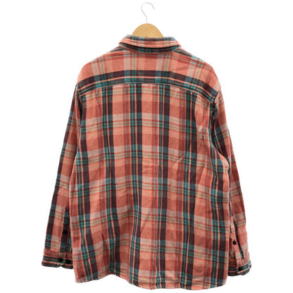 L.L.Bean エルエルビーン 516097 レッド×ブルー系 チェック柄 シャツ トップス