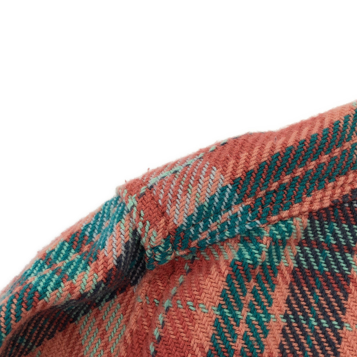 L.L.Bean エルエルビーン 516097 レッド×ブルー系 チェック柄 シャツ トップス