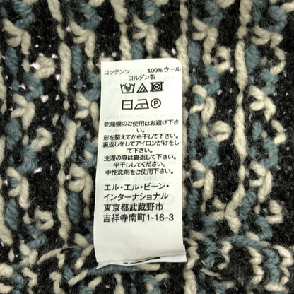 L.L.Bean エルエルビーン 517593 グレー ビーンズ クラシック ラグウール バーズアイ セーター トップス