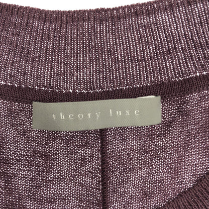 theory luxe セオリーリュクス 03-4201703 24年製 FORTUNA ARLO ニット トップス