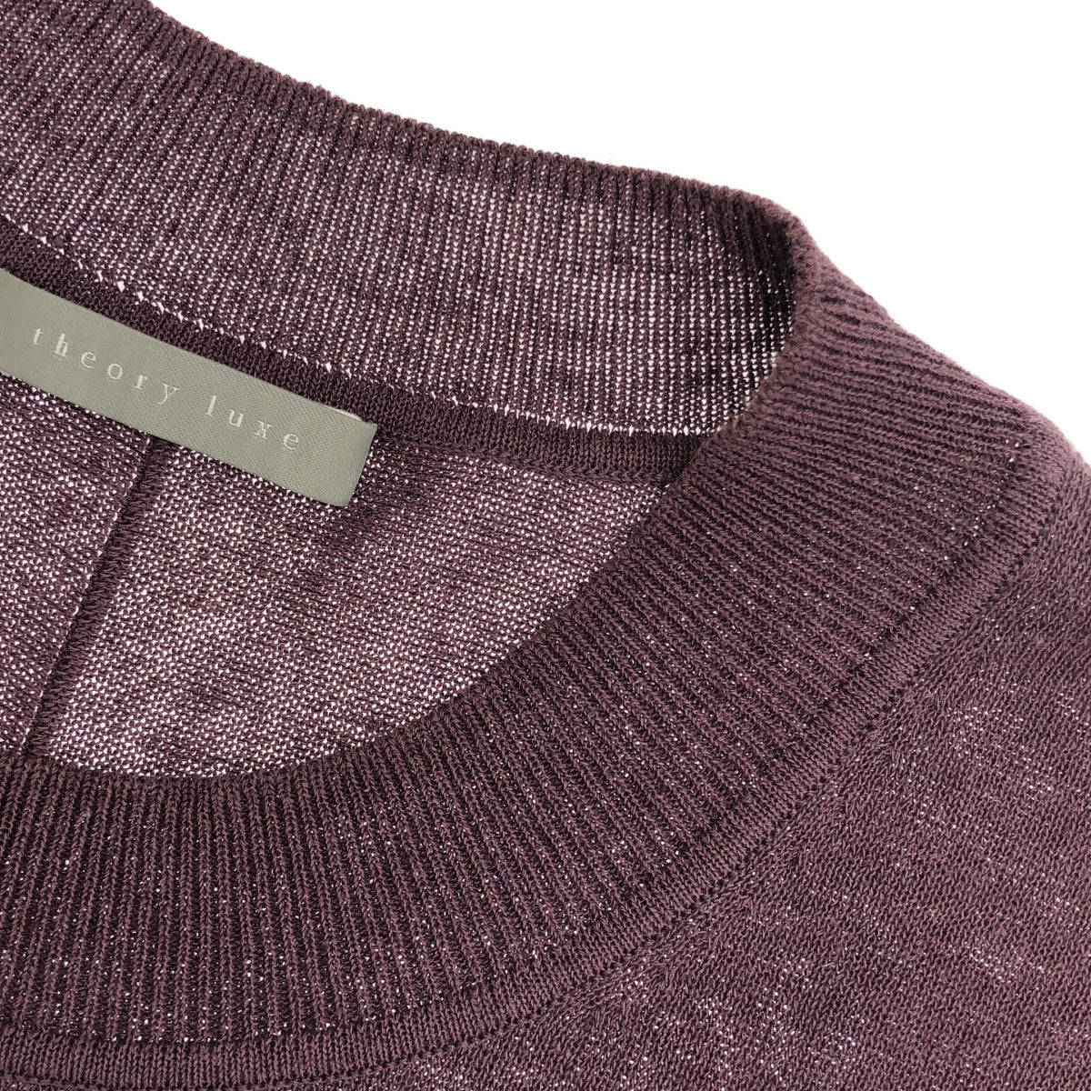 theory luxe セオリーリュクス 03-4201703 24年製 FORTUNA ARLO ニット トップス