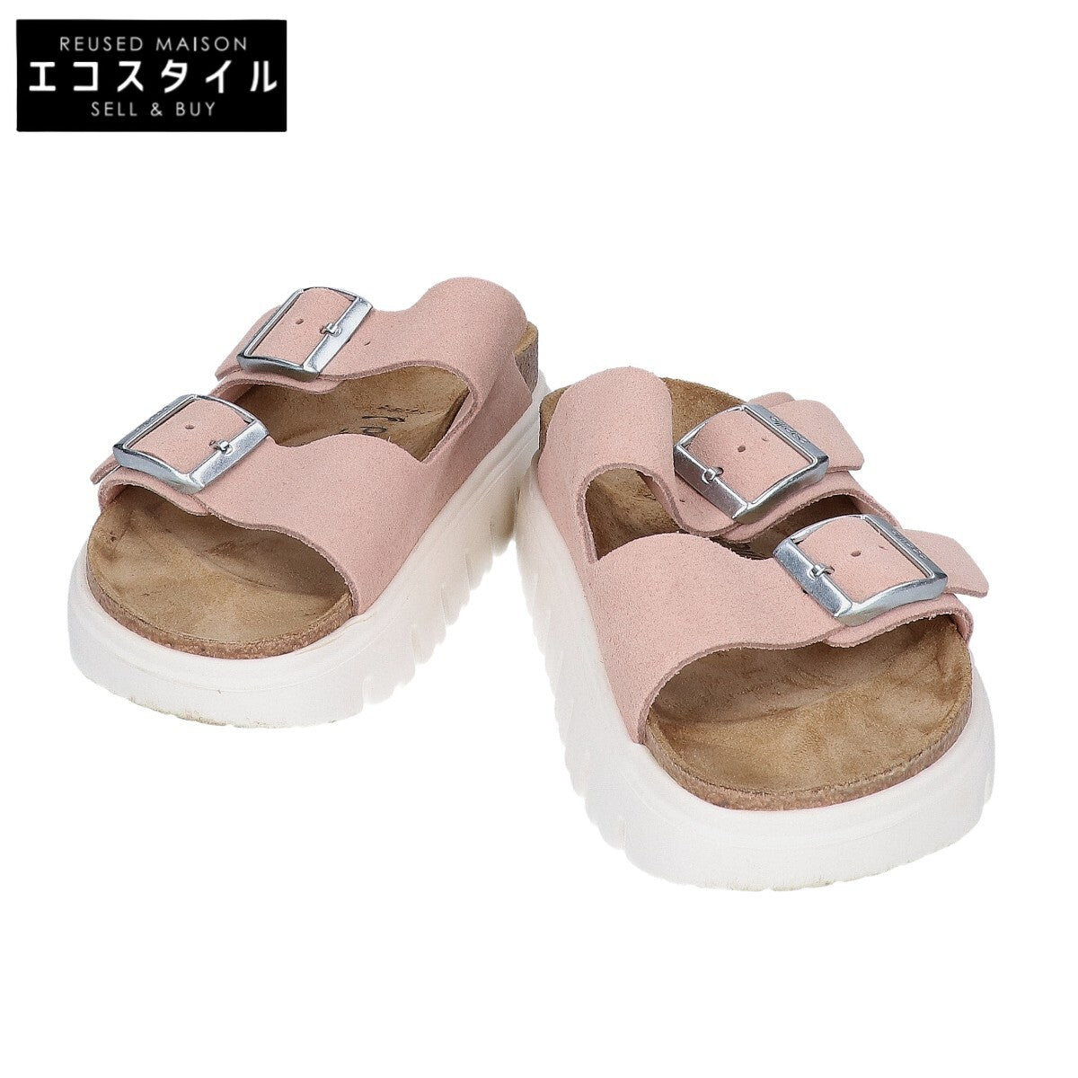BIRKEN STOCK ビルケンシュトック Papillio アリゾナ フレックス プラットフォームサンダル シューズ