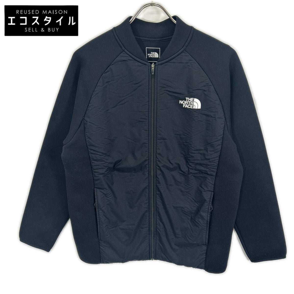 THE NORTH FACE NY82281 Black Hybrid Tech Air Insulated Jacket Jacket