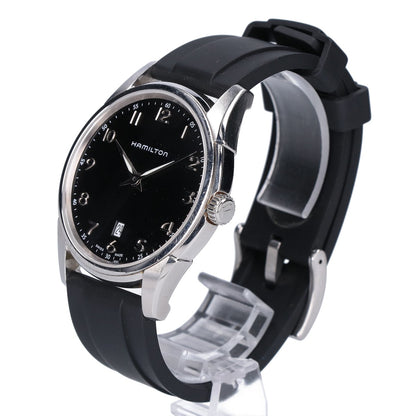 HAMILTON ハミルトン H385111 Thinline Quartz ジャズマスター 黒文字盤 クオーツ 腕時計