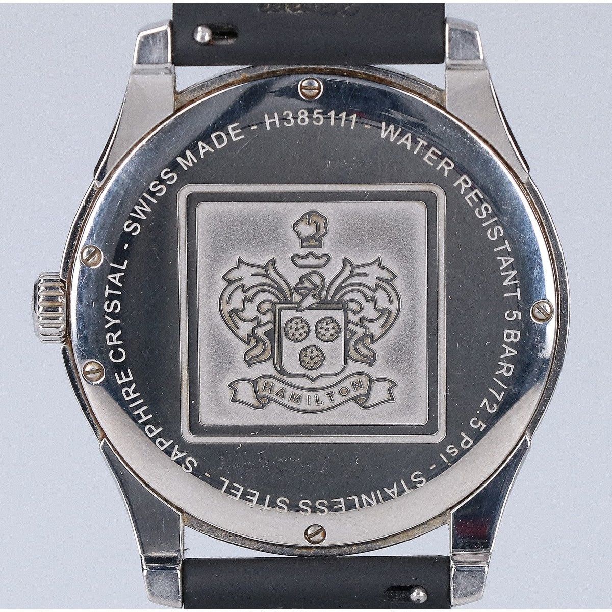 HAMILTON ハミルトン H385111 Thinline Quartz ジャズマスター 黒文字盤 クオーツ 腕時計