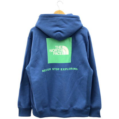 THE NORTH FACE ノースフェイス NT62348 ブルー バックスクエアロゴフーディ トップス