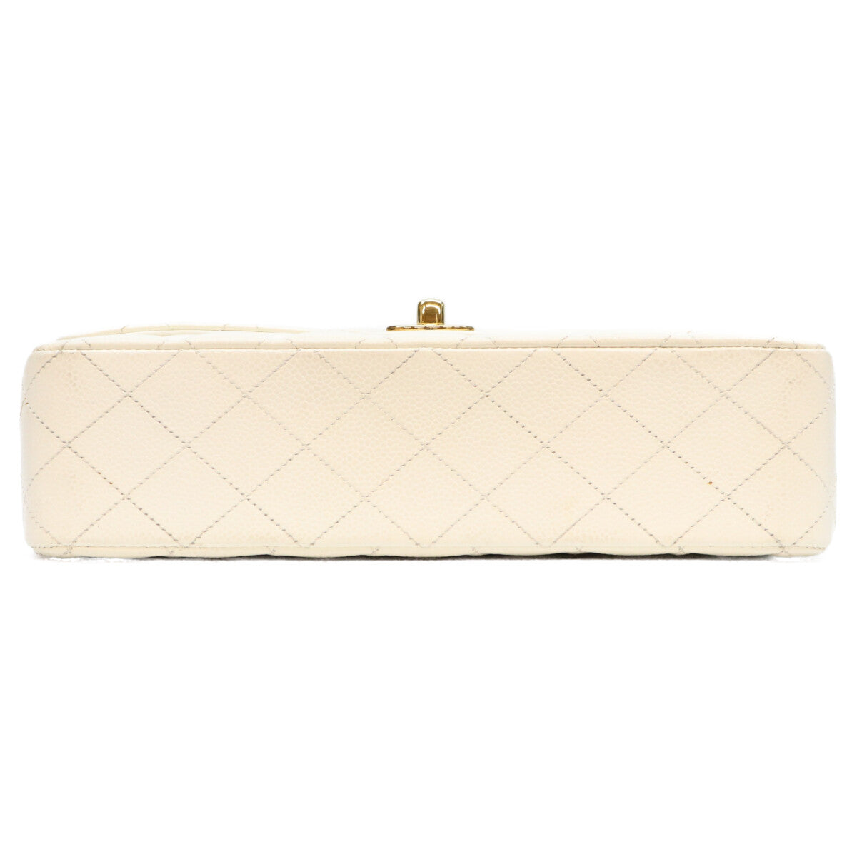 CHANEL シャネル 9番 A01112 白 キャビア G金具 マトラッセ25 クラシックフラップ ショルダーバッグ ショルダーバッグ