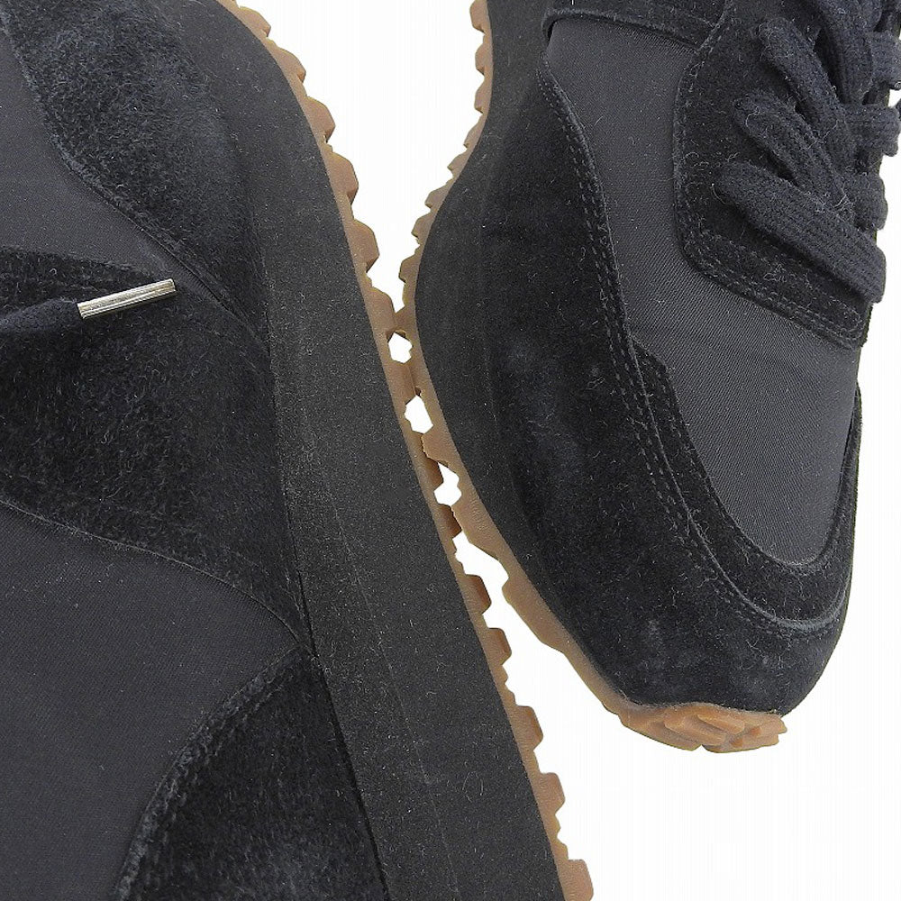 YOAK ヨーク 美品 KELLY CA レザー ローカット スニーカー シューズ メンズ ブラック 40 シューズ
