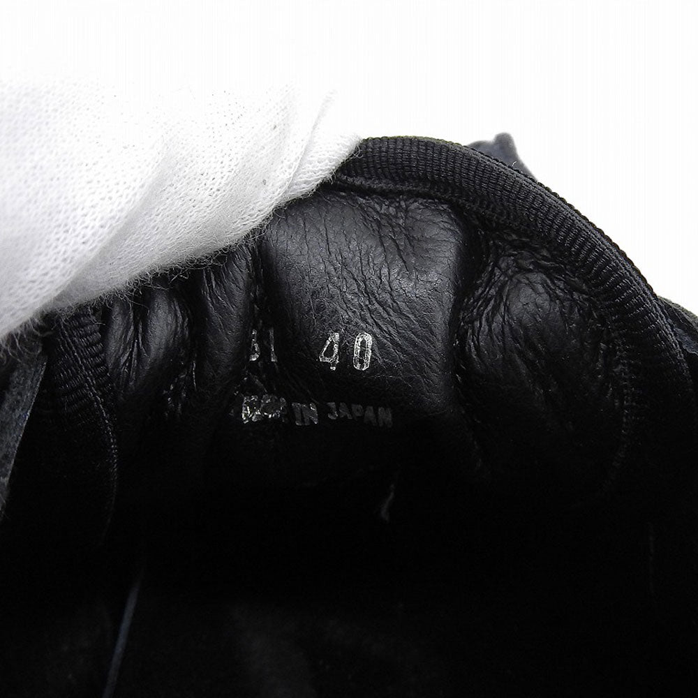 YOAK ヨーク 美品 KELLY CA レザー ローカット スニーカー シューズ メンズ ブラック 40 シューズ