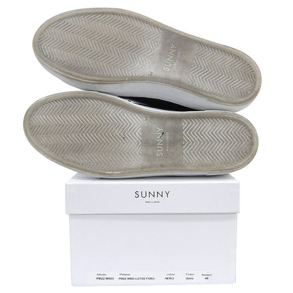 PELLICO SUNNY ペリーコサニー カーフ レースアップ スニーカー シューズ メンズ ブラック 40 PM22 M003 シューズ