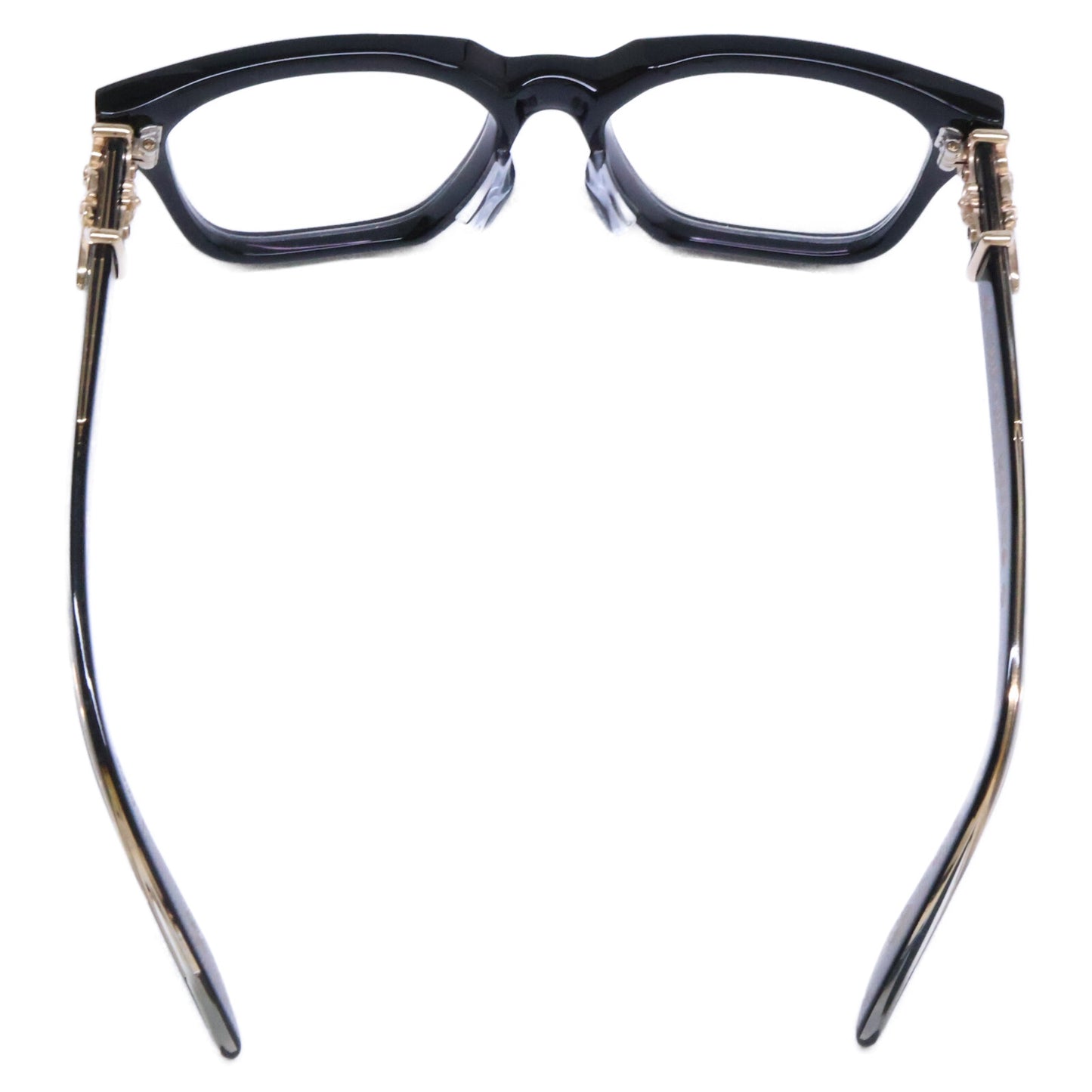 Chrome hearts クロムハーツ vagillionaireⅡ ダガー ブラック アイウェア メガネ 眼鏡
