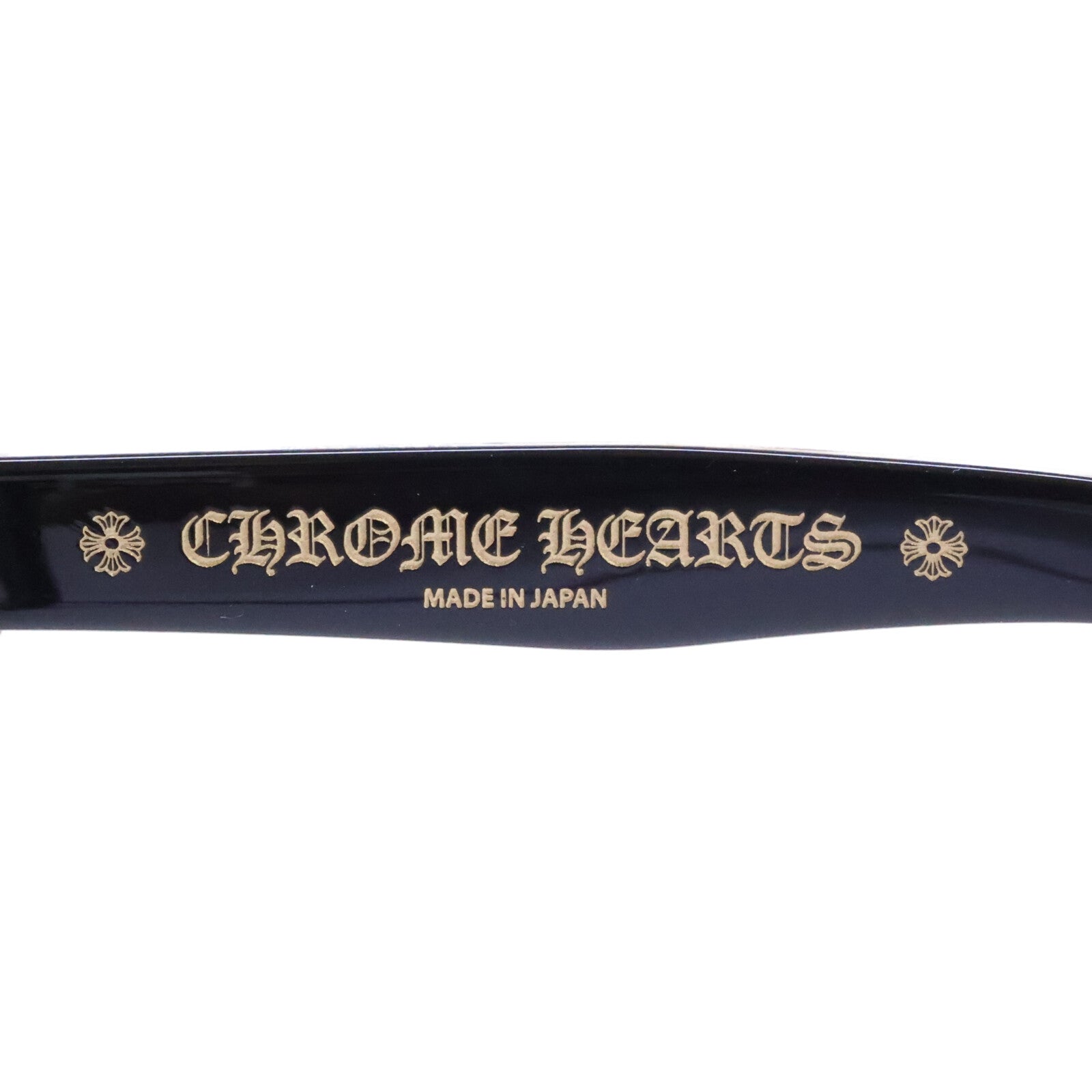 Chrome hearts クロムハーツ vagillionaireⅡ ダガー ブラック アイウェア メガネ 眼鏡