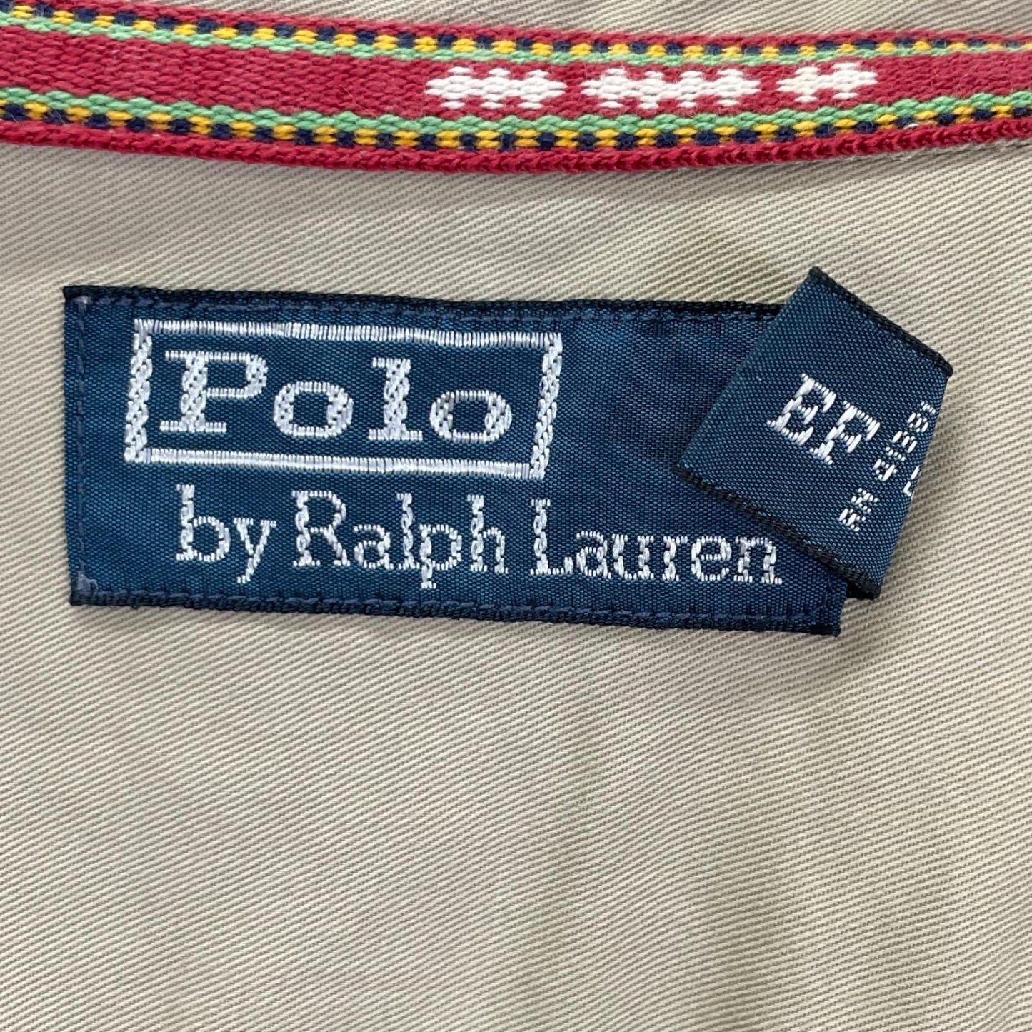 POLObyRalphLauren ポロラルフローレン ベージュ コットン ミリタリースーベニアシャツ トップス