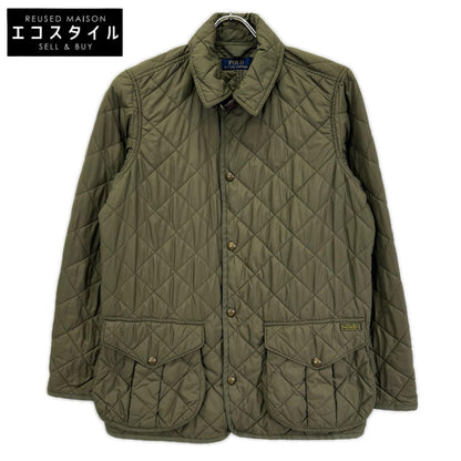 POLObyRalphLauren ポロラルフローレン カーキ スナップボタン チンストラップ キルティングジャケット ジャケット