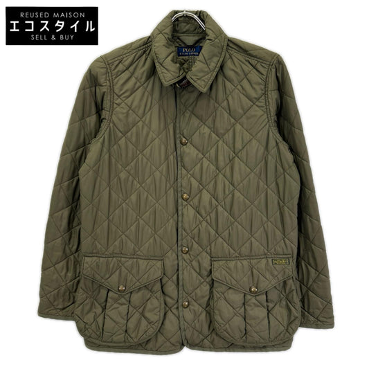 POLObyRalphLauren ポロラルフローレン カーキ スナップボタン チンストラップ キルティングジャケット ジャケット