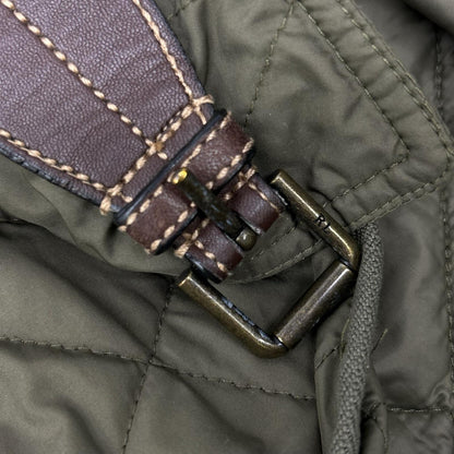 POLObyRalphLauren ポロラルフローレン カーキ スナップボタン チンストラップ キルティングジャケット ジャケット