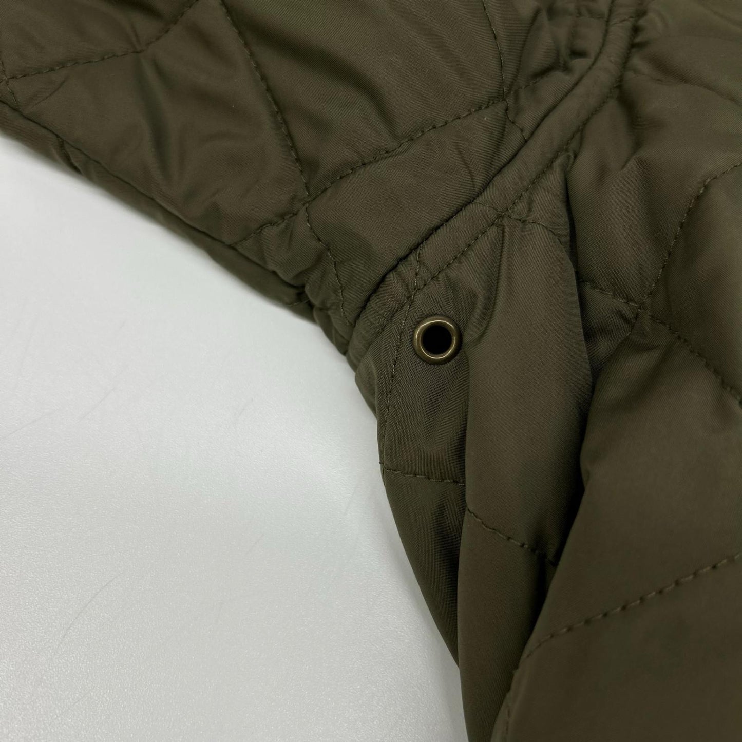 POLObyRalphLauren ポロラルフローレン カーキ スナップボタン チンストラップ キルティングジャケット ジャケット