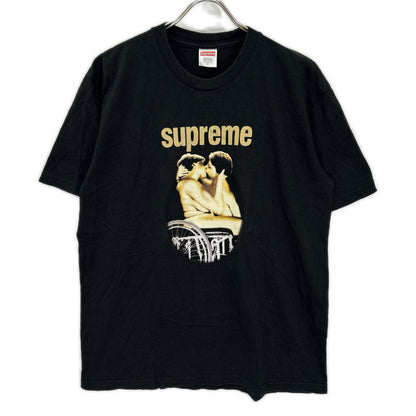 Supreme シュプリーム ブラック コットン Kiss Tee/キス・ティー 半袖Tシャツ トップス