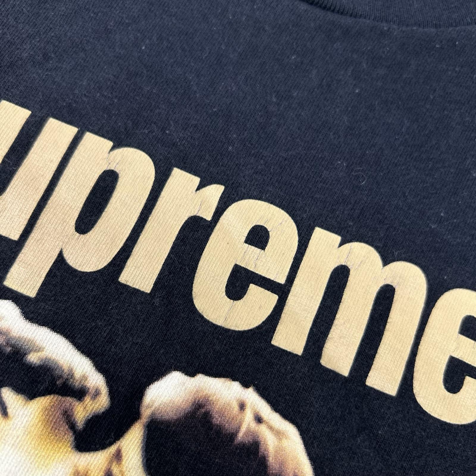 Supreme シュプリーム ブラック コットン Kiss Tee/キス・ティー 半袖Tシャツ トップス