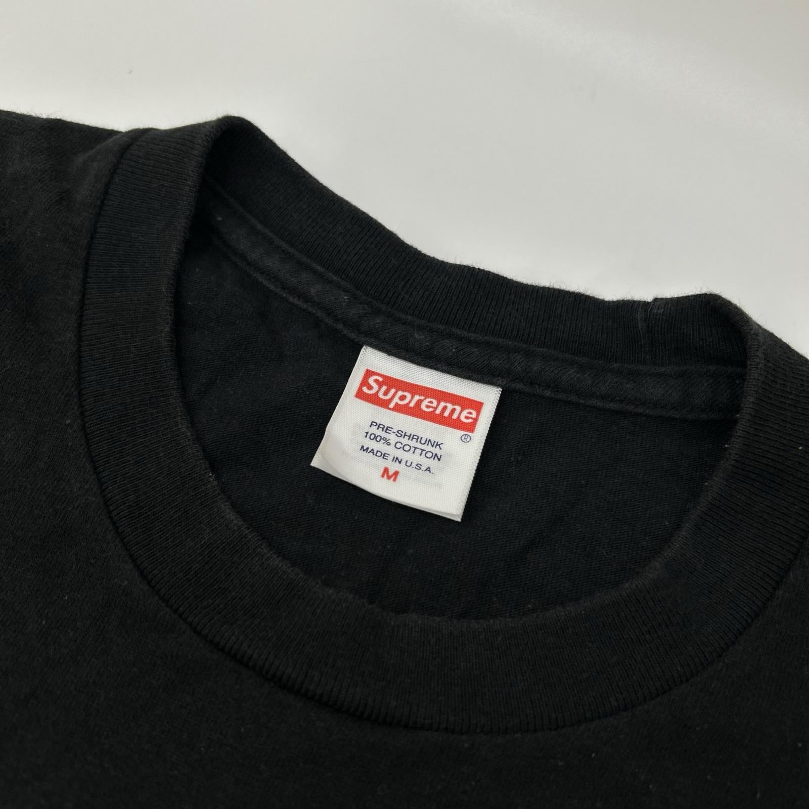 Supreme シュプリーム ブラック コットン Kiss Tee/キス・ティー 半袖Tシャツ トップス