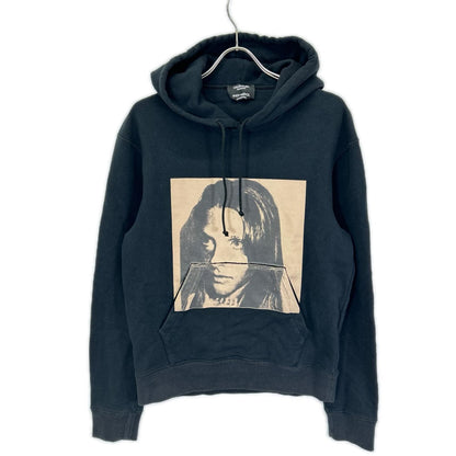 CalvinKlein カルバンクライン 【×Andy Warhol】ブラック サンドラ・ブラントプリント フーディ トップス