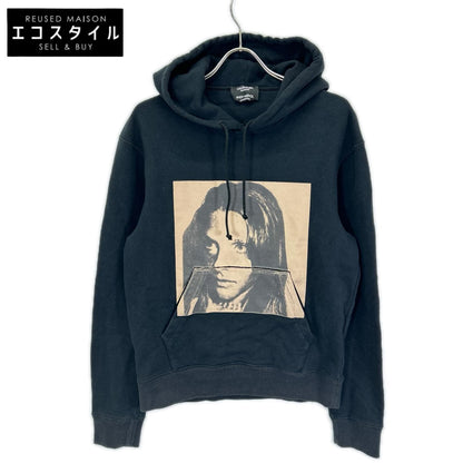 CalvinKlein カルバンクライン 【×Andy Warhol】ブラック サンドラ・ブラントプリント フーディ トップス