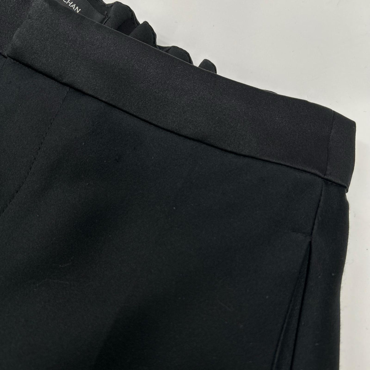 YOKOCHAN Black Slim Track Pants Bottoms