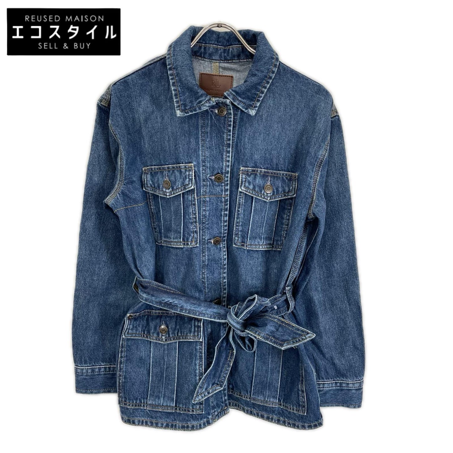 LAUREN RALPH LAUREN ローレン ラルフローレン インディゴ デニムシャツジャケット ジャケット