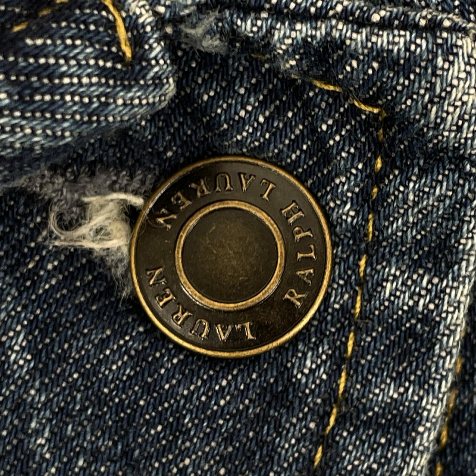 LAUREN RALPH LAUREN ローレン ラルフローレン インディゴ デニムシャツジャケット ジャケット