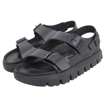 BIRKEN STOCK ビルケンシュトック 未使用 ミラノチャンキー エクスクイジット サンダル シューズ レディース ブラック 36 シューズ