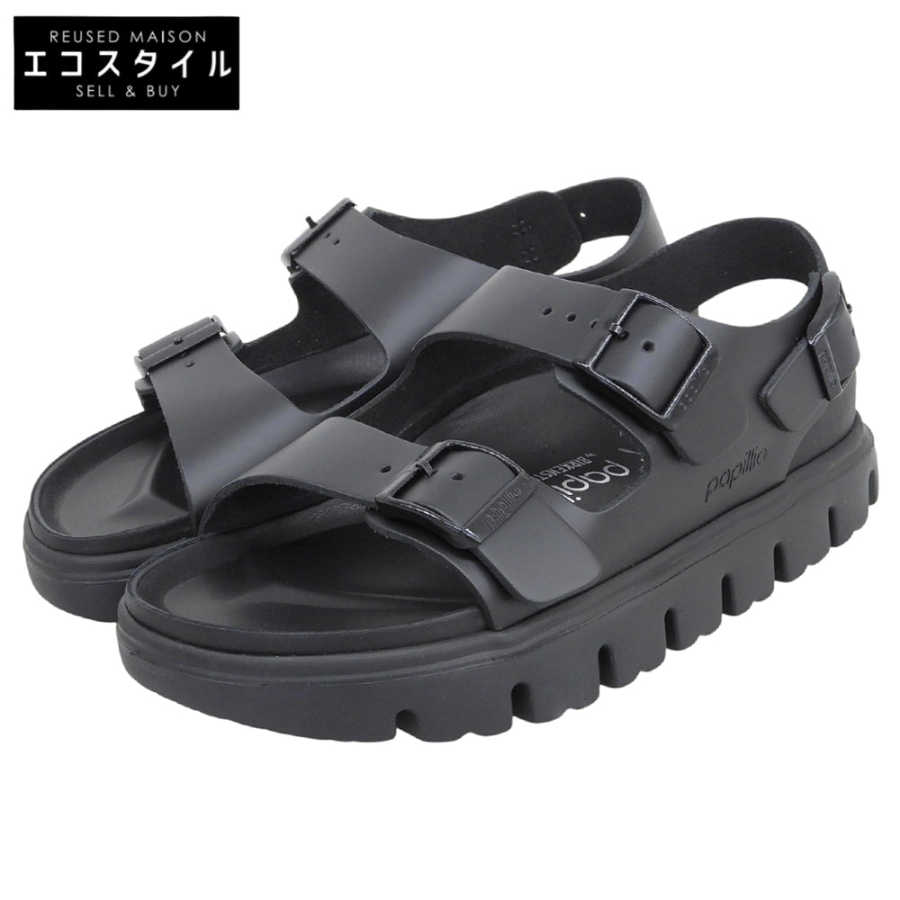 BIRKEN STOCK ビルケンシュトック 未使用 ミラノチャンキー エクスクイジット サンダル シューズ レディース ブラック 36 シューズ
