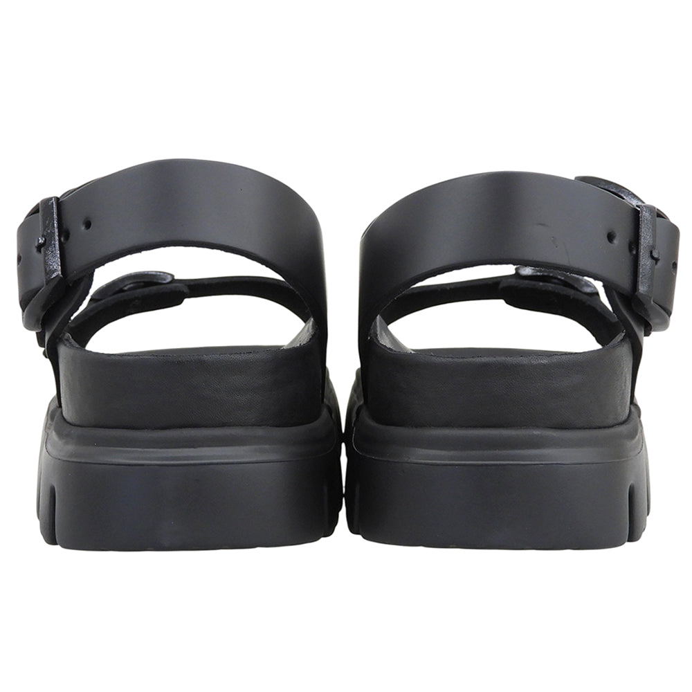 BIRKEN STOCK ビルケンシュトック 未使用 ミラノチャンキー エクスクイジット サンダル シューズ レディース ブラック 36 シューズ