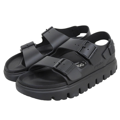 BIRKEN STOCK ビルケンシュトック 未使用 ミラノチャンキー エクスクイジット サンダル シューズ レディース ブラック 37 シューズ
