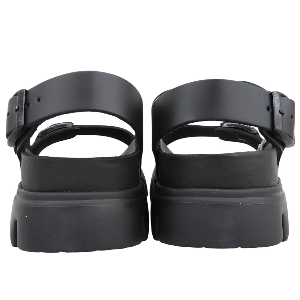 BIRKEN STOCK ビルケンシュトック 未使用 ミラノチャンキー エクスクイジット サンダル シューズ レディース ブラック 37 シューズ
