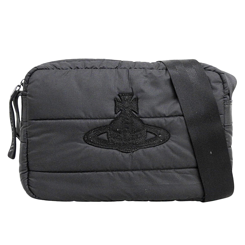 VivienneWestwood ヴィヴィアンウエストウッド アイダーダウン ショルダーバッグ レディース ブラック ショルダーバッグ