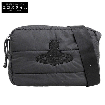 VivienneWestwood ヴィヴィアンウエストウッド アイダーダウン ショルダーバッグ レディース ブラック ショルダーバッグ