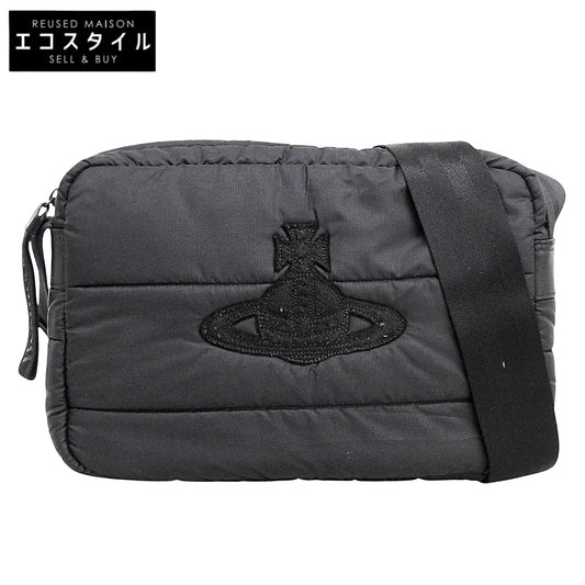VivienneWestwood ヴィヴィアンウエストウッド アイダーダウン ショルダーバッグ レディース ブラック ショルダーバッグ