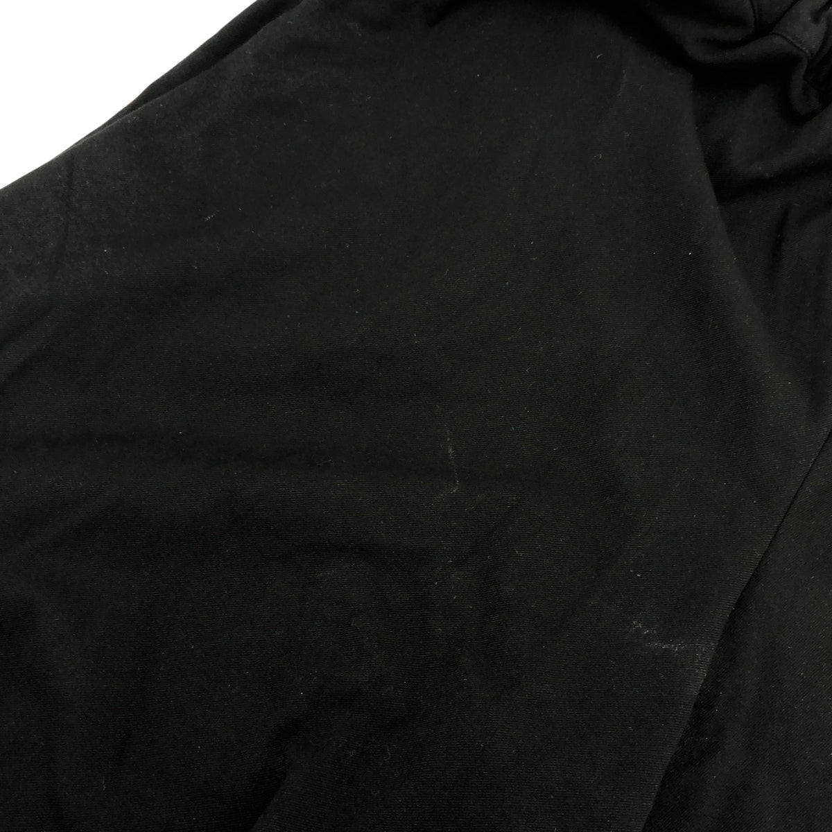 gomme ゴム ブラック イージー バルーン ワイド クロップド パンツ ボトムス