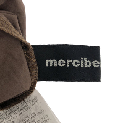 mercibeaucoup メルシーボークー MB01FG049 ベージュ ナイロン タイプライタースカート ボトムス