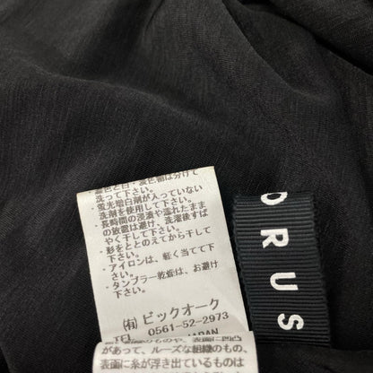 SYSORUS シソラス ブラック シースルーノースリーブワンピース ワンピース