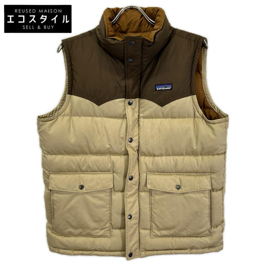 Patagonia パタゴニア 27571 ブラウン×ベージュ スリングショット ダウンベスト ベスト