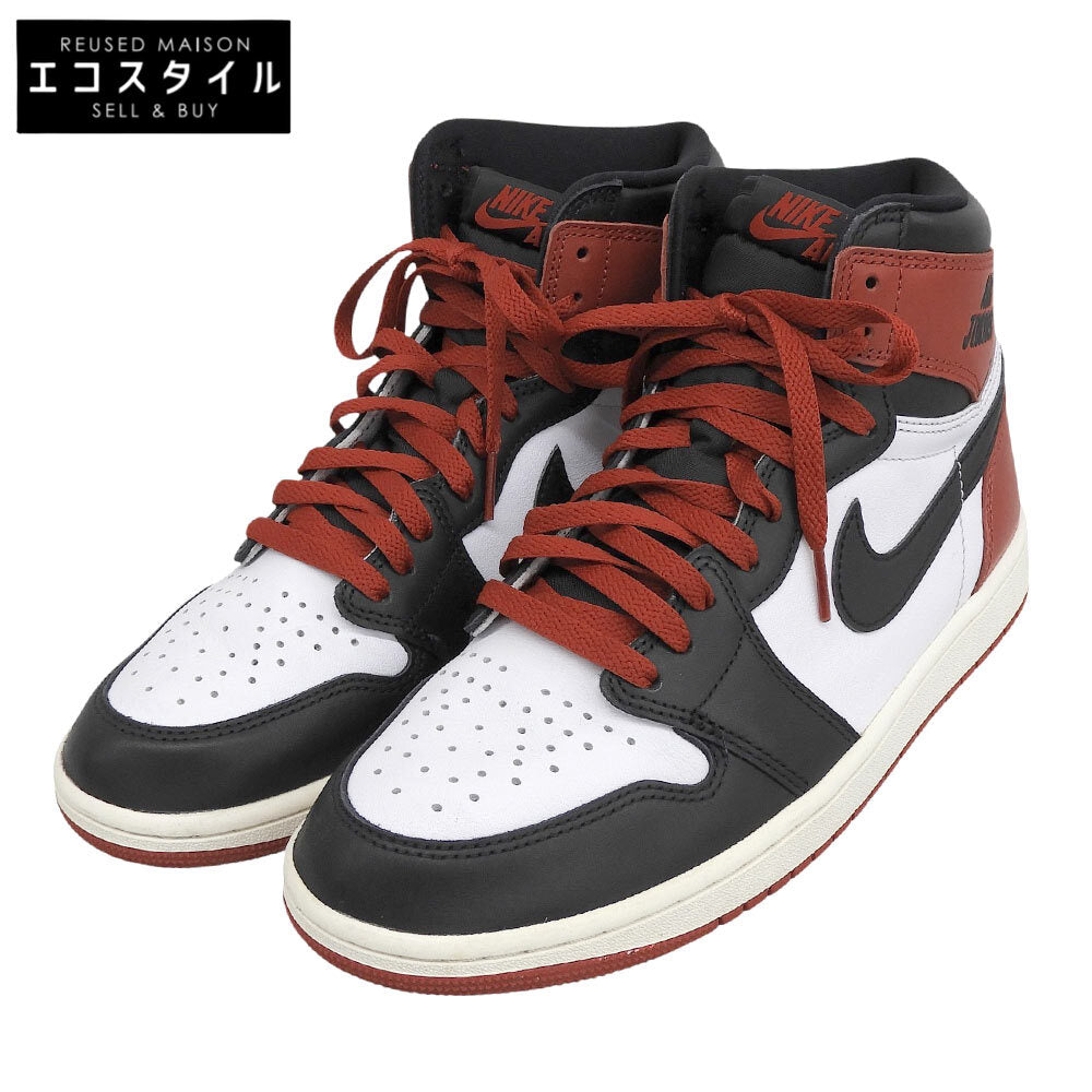 NIKE ナイキ AIRJORDAN1 RETRO HIGH OG シューズ メンズ ブラック×レッド 27.0cm DZ5485-106 シューズ